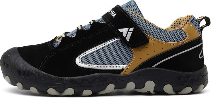 Mishansha Unisex-Kinder Turnschuhe Jungen Mädchen Trekkingschuhe rutschfest Wanderschuhe Outdoor Spo