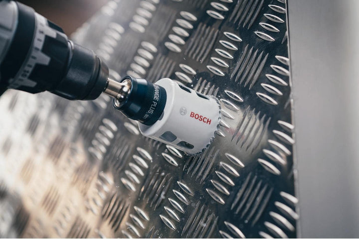 Bosch Professional 9 tlg. Lochsäge Progressor for Wood & Metal Set Sanitärinstallateur (für Holz und