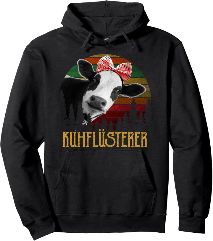Rinder Kühe Geschenk Spruch für Landwirte Bauern Agrarstarz Pullover Hoodie