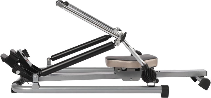 Rudergerät für Zuhause, Vertikale Aufbewahrung, Hydraulisches Fitness-Rudergerät, Verstellbarer Wide