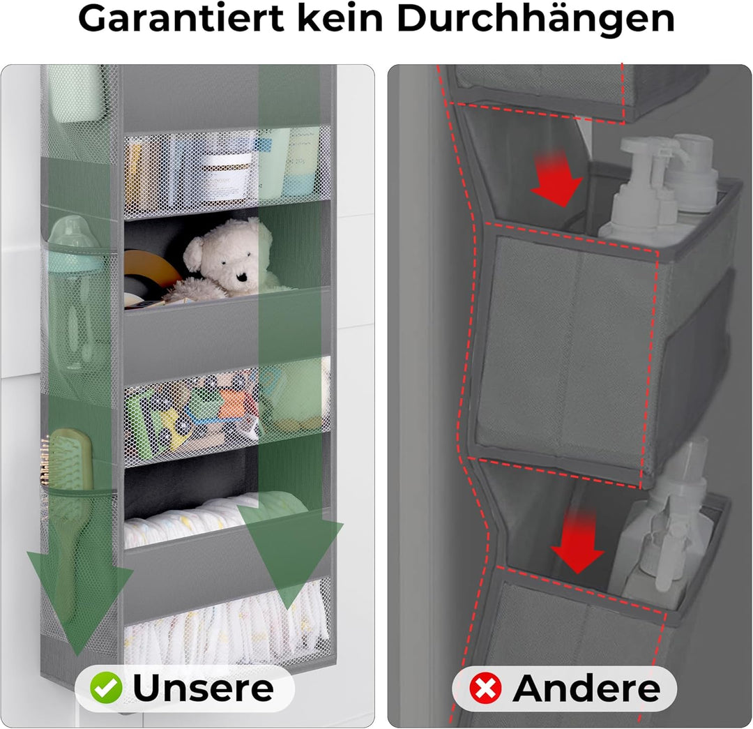GRANNY SAYS Hängeorganizer Tür mit 5 Fächern, Packung mit 1 hinter der Tür hängenden Speicherorganis