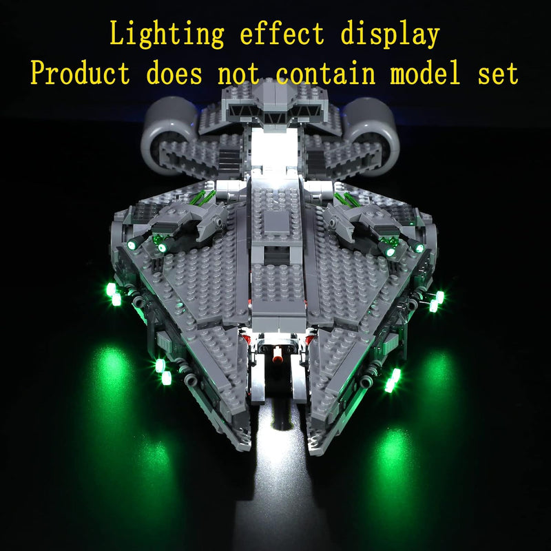 GEAMENT LED Licht-Set (Fernbedienung) Kompatibel mit Lego - Beleuchtungsset für Star Wars 75315 Baum