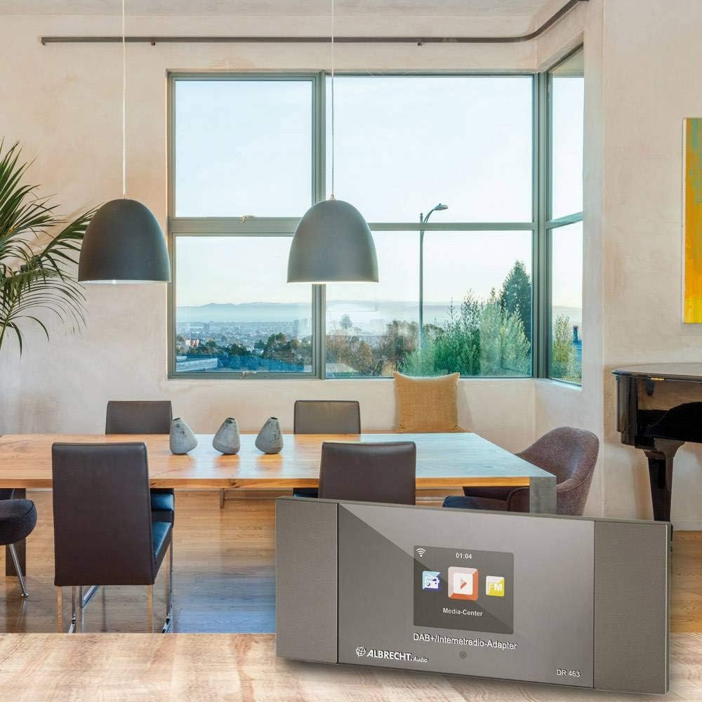 Albrecht DR463+, 27463, Internetradio/DAB+ Adapter zum Nachrüsten von Radios und Stereo-Anlagen, emp