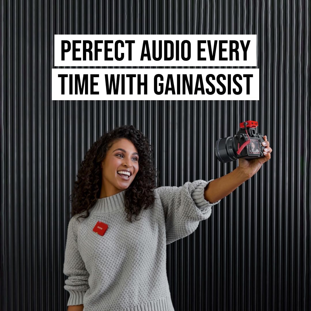 RØDE Wireless GO (Gen 3) – Kompakter kabelloser Mikrofon – Kristallklarer Klang, 32-Bit Float Aufnah