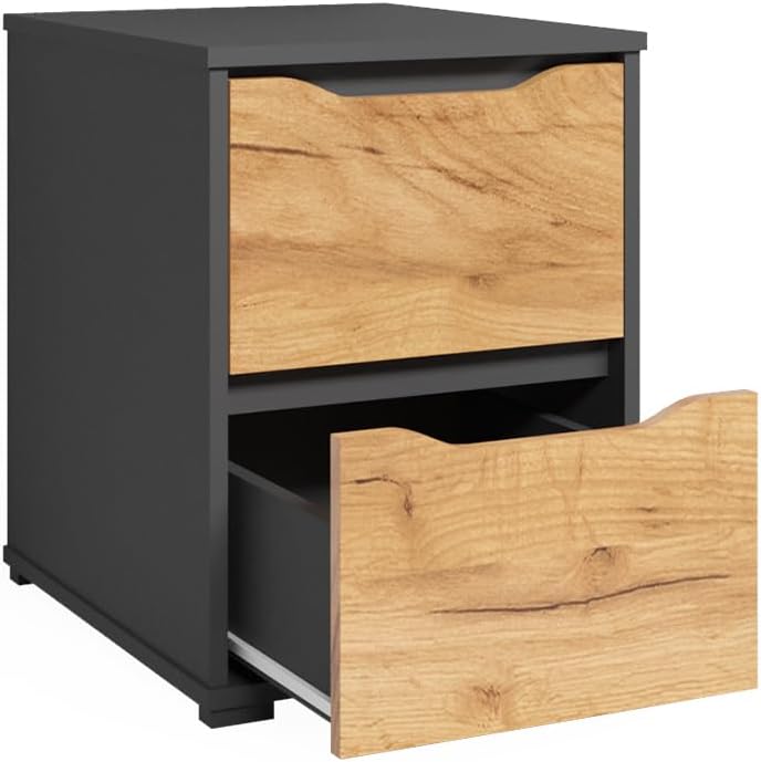 Vicco Nachttisch "Ruben", Goldkraft Eiche 40.2 x 53.6 cm, Goldkraft Eiche