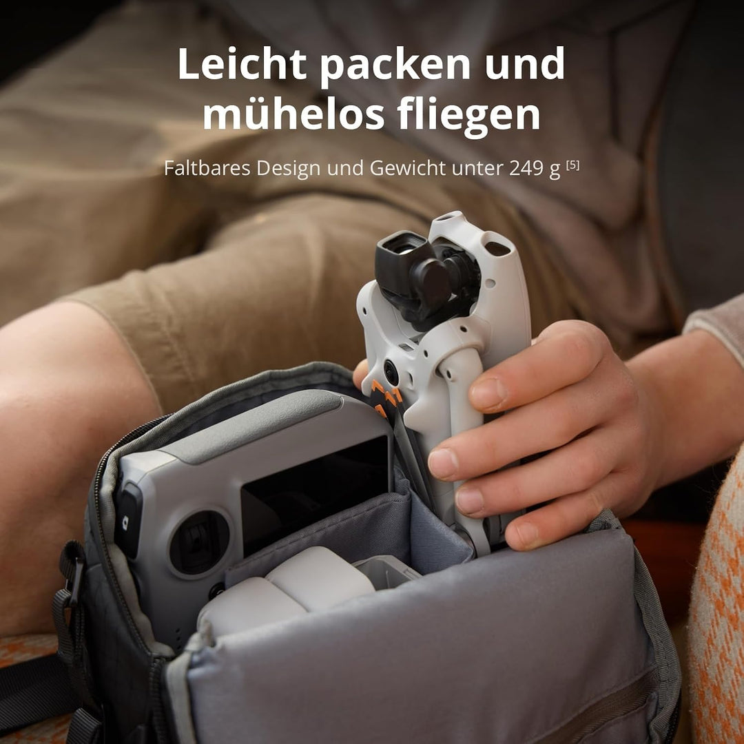 DJI Neo 2 Motion Fly More Combo, 4K Drohne Bundle mit Zubehör mit RC Motion 3 und Goggles N3, Start