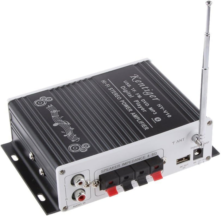 DollaTek Mini Bluetooth Hallo-Fi-Stereo-Audio-AMP Verstärker Bass Booster MP4 12V Unterstützung FM /
