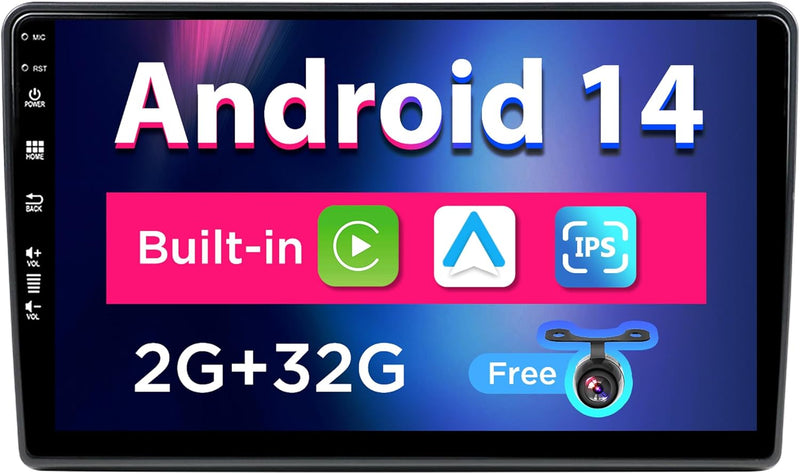 SXAUTO Android 12 IPS Autoradio Passt für FIAT Ducato/Citroen Jumper/Peugeot Boxer - Eingebaut Carpl