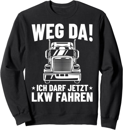 LKW Fahrer Sprüche Berufskraftfahrer Trucker LKWk Fahrer Sweatshirt