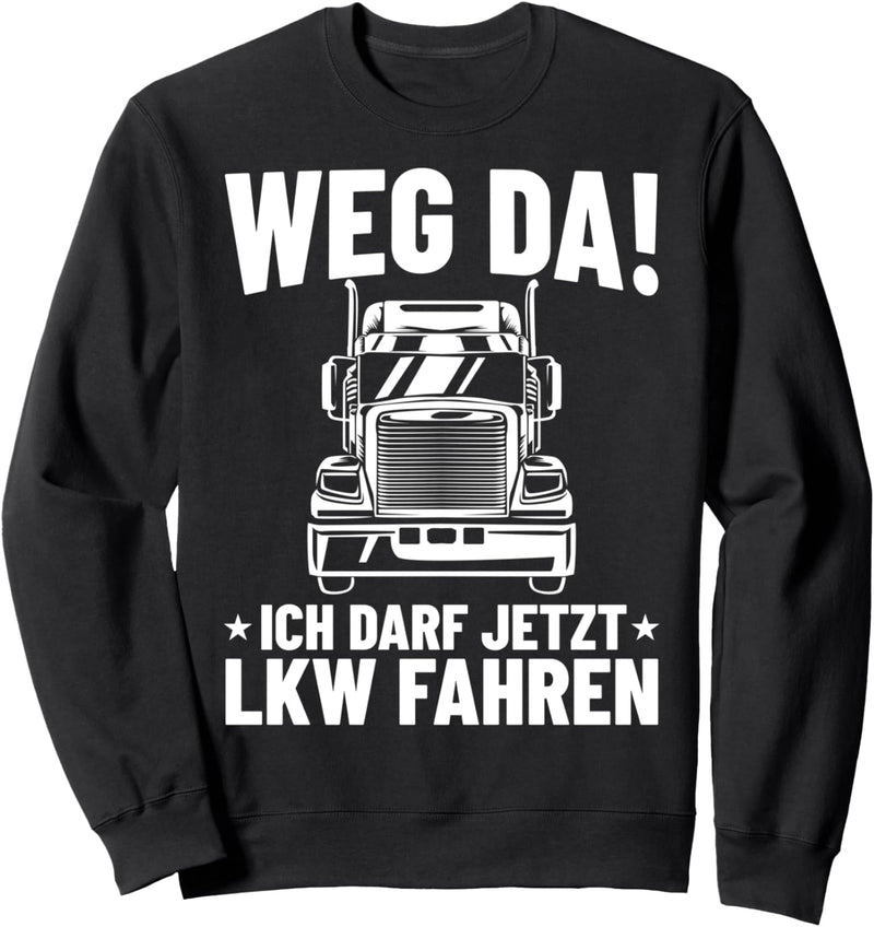 LKW Fahrer Sprüche Berufskraftfahrer Trucker LKWk Fahrer Sweatshirt