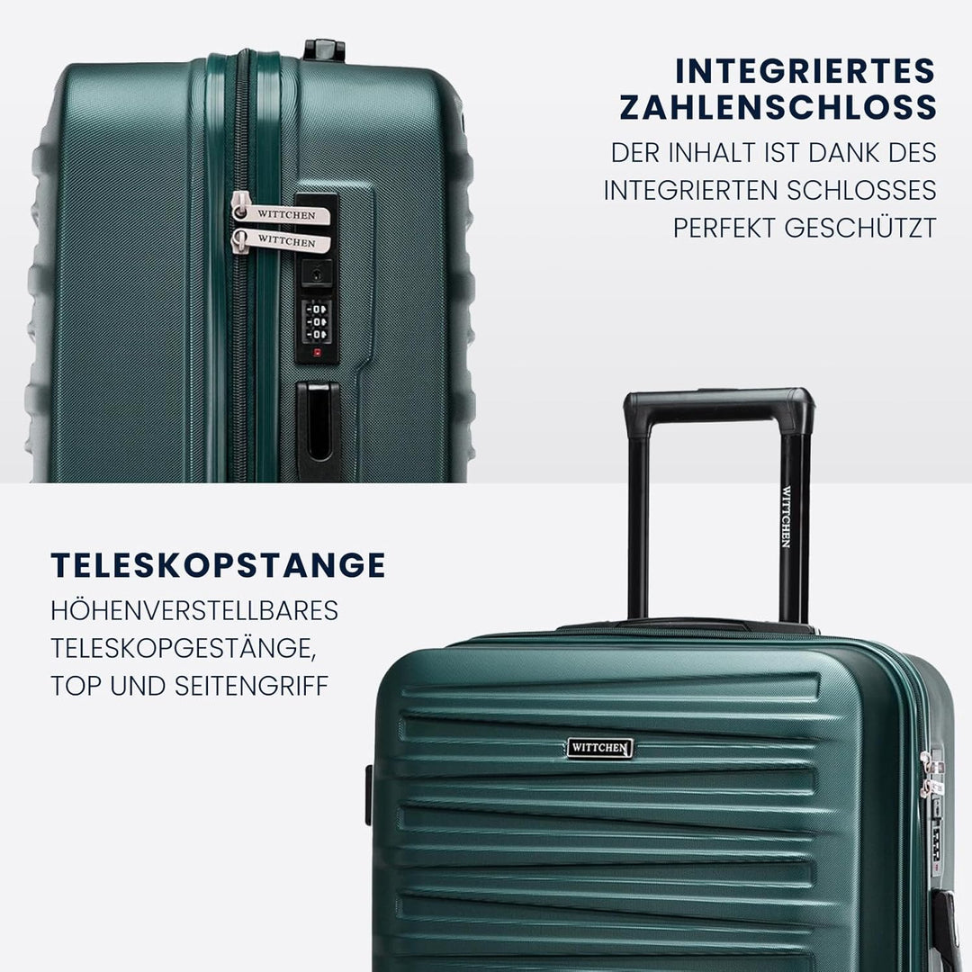 WITTCHEN Skyspeed Line Reisegepäck Medium Koffer Hartschalenkoffer ABS Rollkoffer Trolley Mittlerer