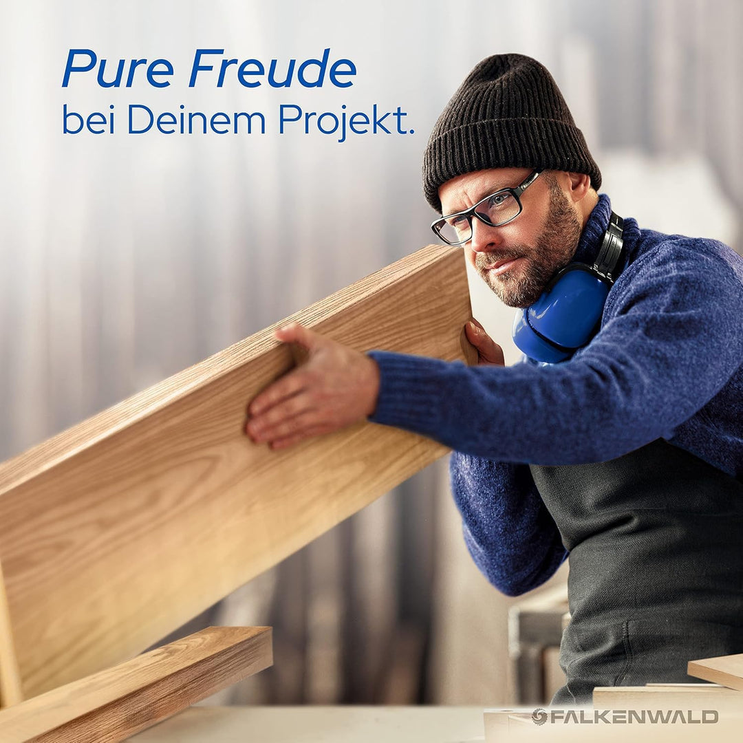 FALKENWALD® Kreissägeblatt 315x30 mm speziell für Bauholz &amp; Holz mit Nägel - kompatibel mit Gehrungs