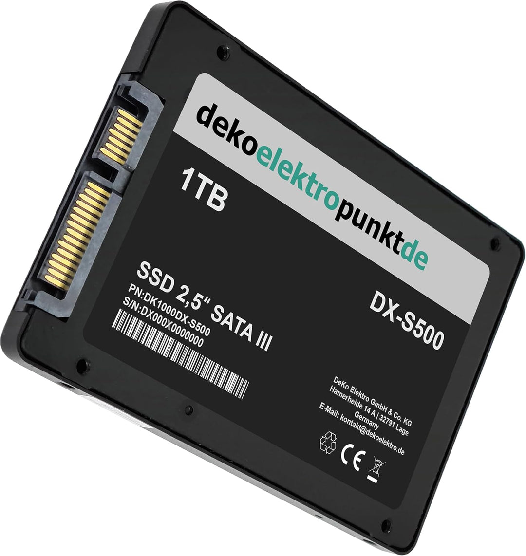 1TB SSD Festplatte passend für ASUS ROG Crosshair VIII Dark Hero Mainboard, Alternatives Ersatzteil