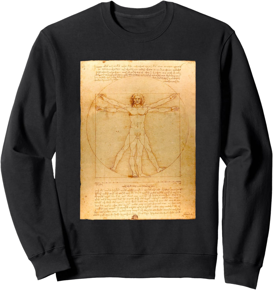 Vitruvian Man von Leonardo da Vinci Sweatshirt