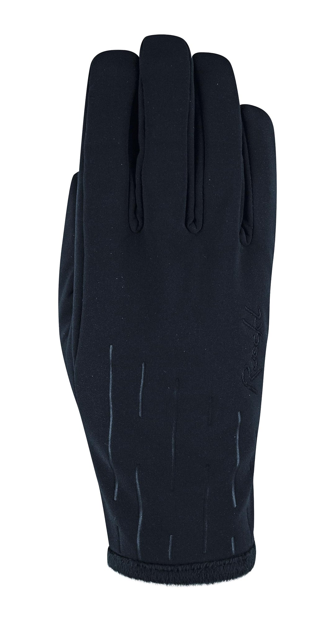 Roeckl Sports Reithandschuh Jessie, Ladies Winter Handschuh, Grösse 6-8.5 7.5 Schwarz, 7.5 Schwarz