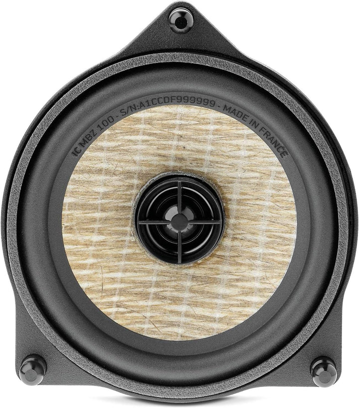 Focal ICMBZ100 Inside 2-Wege Koax Lautsprecher Kompatibel für Mercedes Benz C-Klasse, E-Klasse, S-Kl