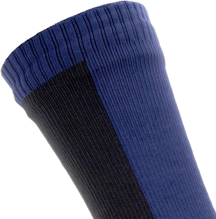 Sealskinz Unisex Kaltes Wasser Wasserdichte Socken Black / Navy Blue S, Black / Navy Blue S