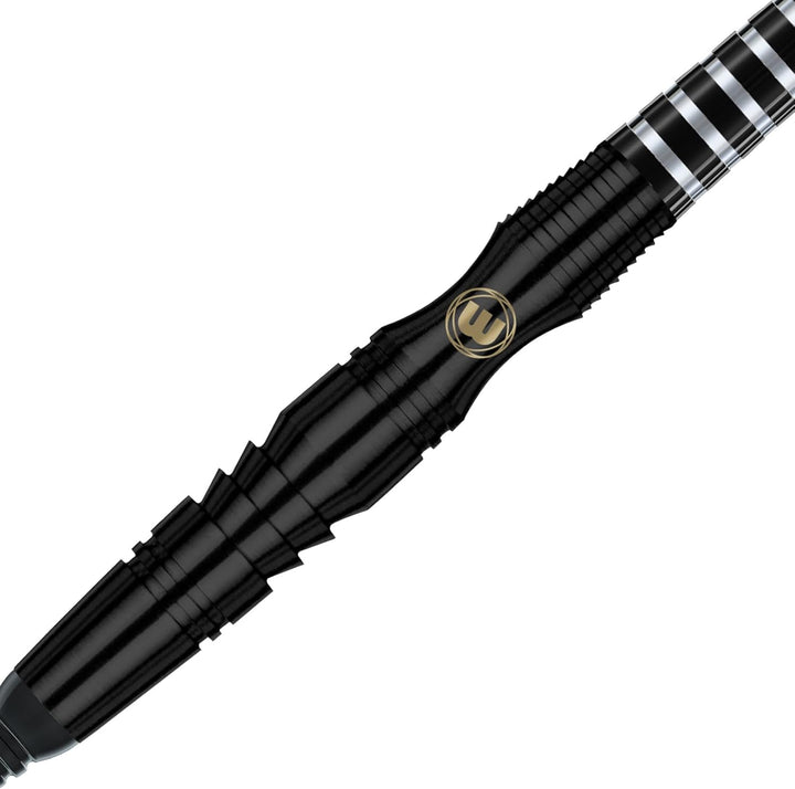 WINMAU Sniper Black Professionelles Wolfram-Dart-Set mit Flights und Schäften (Shafts) 20.0 Gramm, 2