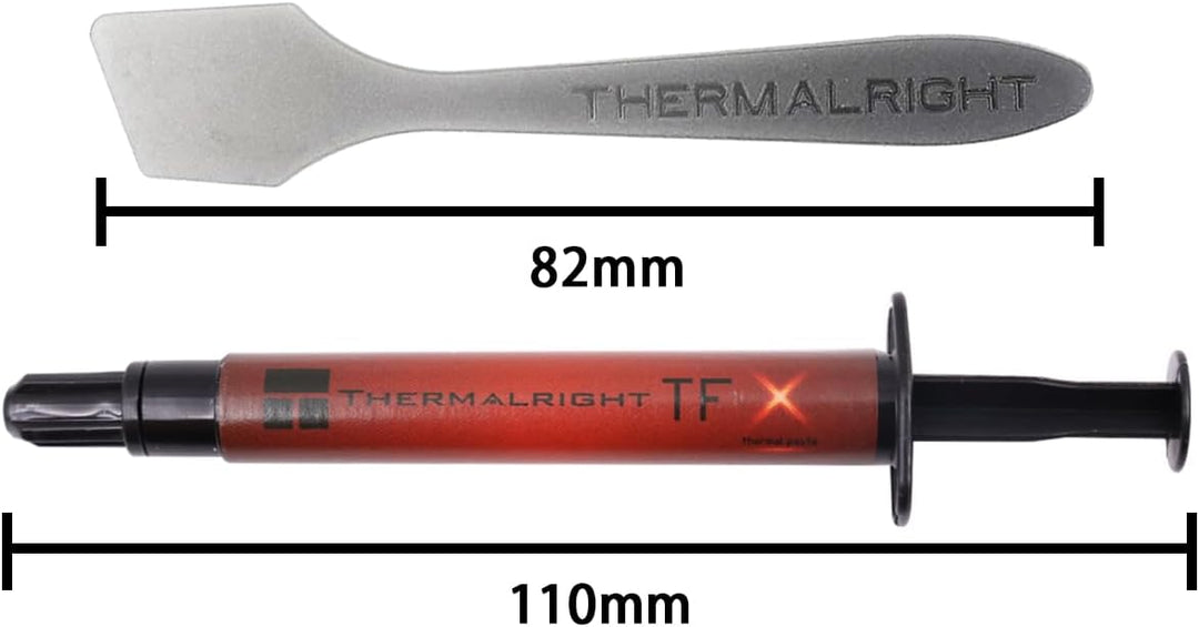 TFX Thermal Grease TF8 Wärmeleitpaste für Prozessoren/CPU/GPU/IC, Hochleistungs-Kühlpaste mit Schabe