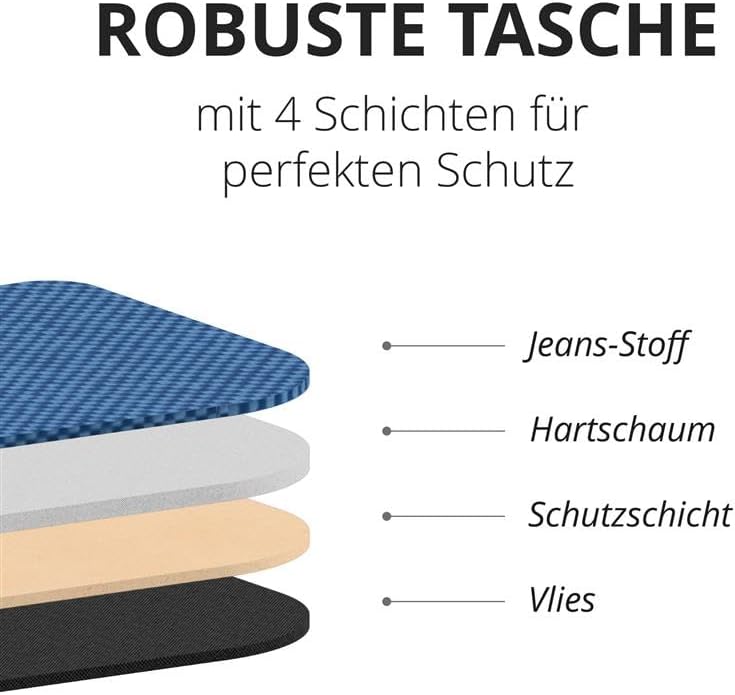 Casio FX 991DE X Schulrechner mit CalcCase Schutztasche, Wissenschaftlicher Taschenrechner – ideal f