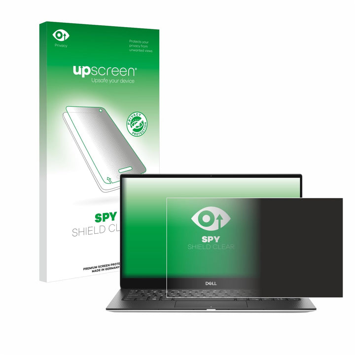 upscreen Anti-Spy Blickschutzfolie für Dell XPS 13 7390 Made in Germany, Privacy Screen Displayschut
