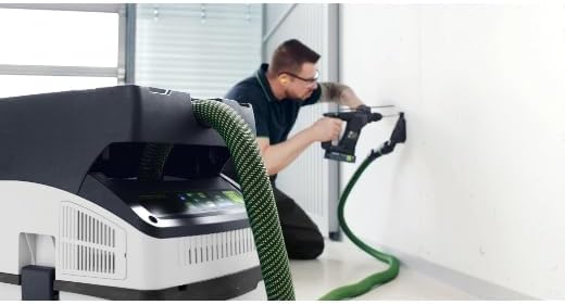 Festool Akku-Absaugmobil CTMC MIDI I-Basic CLEANTEC (mit Hauptfilter, SELFCLEAN Filtersack, Saugschl