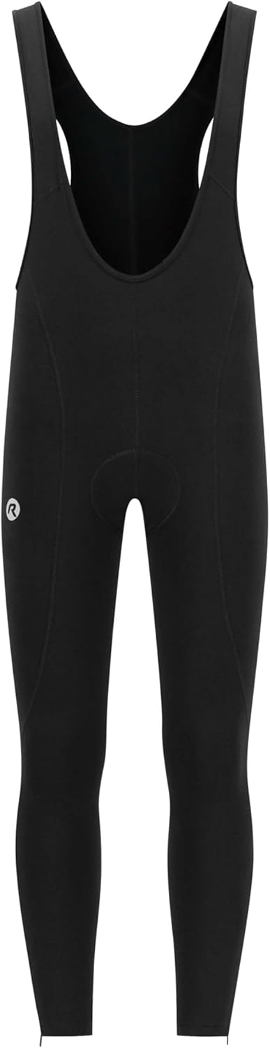 Rogelli Core Radlerhose Herren - Lange Fahrradhose Mit Trager - Schwarz S Schwarz, S Schwarz
