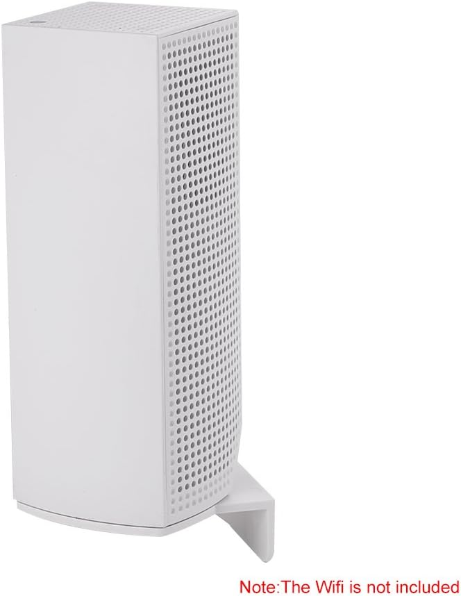 Sunydog Wandhalterung Halterung für Linksys Velop Tri-Band Whole Home WiFi Mesh System, Weiss 2er Pa