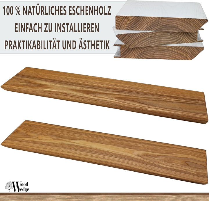 Wood Wedge Regalbrett 1St., Wandregal, Wandboard, Schwebende Holzregal Wand | Kinderbücherregale, Bi