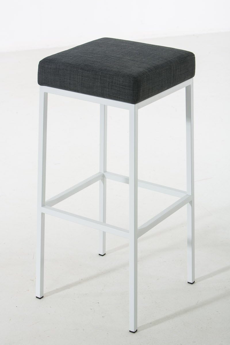 CLP Barhocker MONTREAL mit Stoffbezug I Tresenhocker mit einer Sitzhöhe von 85 cm I In verschiedenen