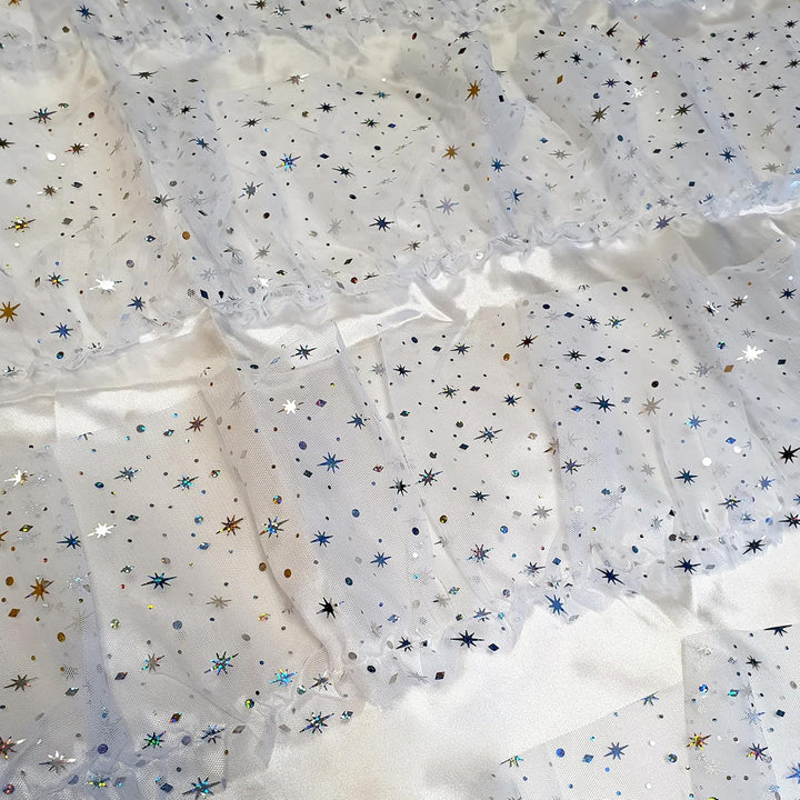 Herren Kostüm Engel Gr. XL Männerballett Kleid weiss Fasching Karneval