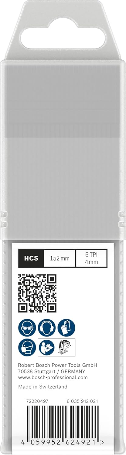 Bosch 25x PRO Wood precise T344DP Stichsägeblatt (für Bauholz, Weichholz, Länge 152 mm, Professional