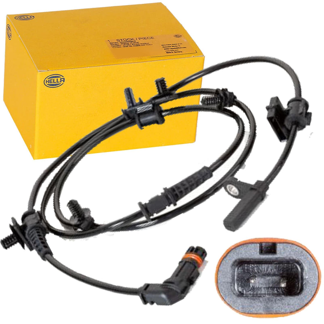 HELLA 6PU 230 040-261 Sensor, Raddrehzahl - 2-polig - Vorderachse - mit Halter