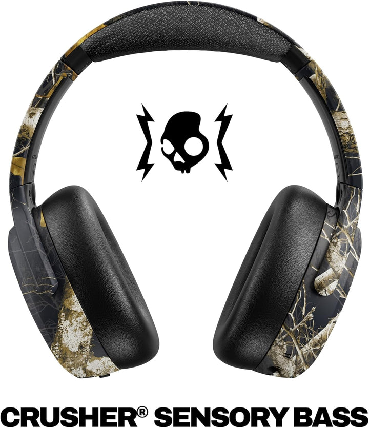Skullcandy Crusher ANC 2 Wireless Bluetooth Over-Ear-Kopfhörer, Multisensorischem Bass, Active Noise