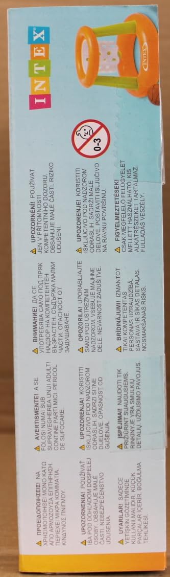 Intex Pool Game - Aufblasbares Wasserballspiel - Volleyballnetz (Pool Volleyball - Spiel + Floating