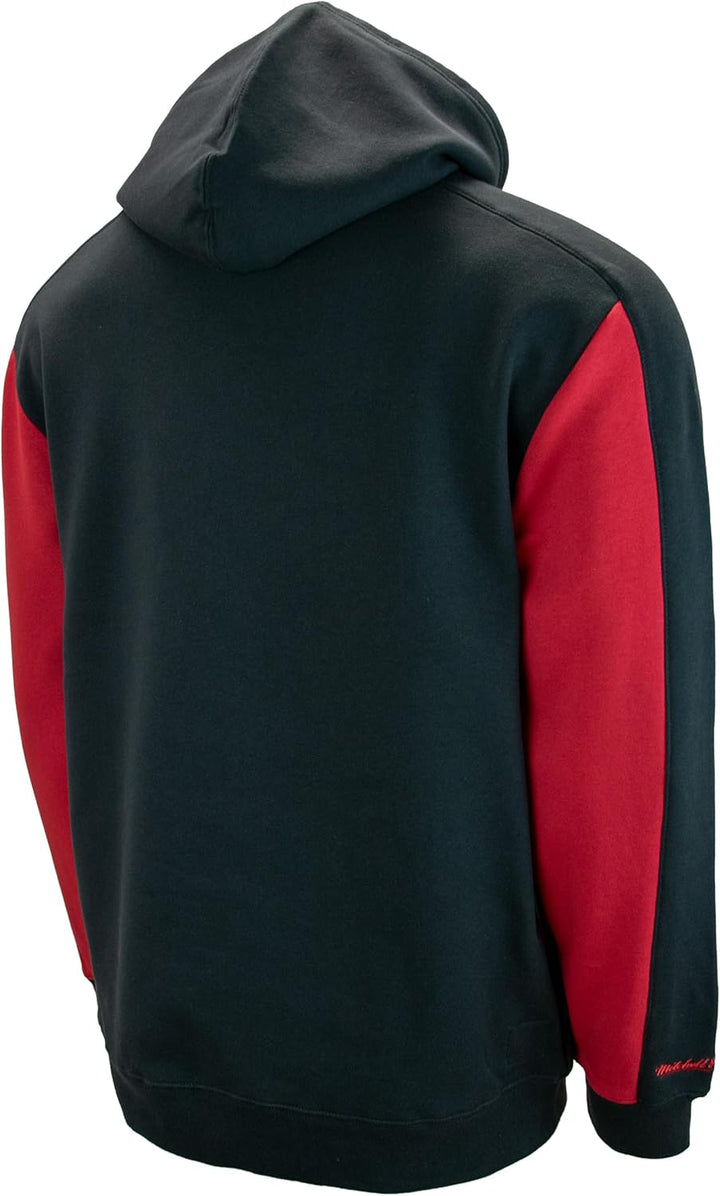 Mitchell & Ness NBA Color Blocked Hoodie 2.0 S Chicago Bulls, S Chicago Bulls
