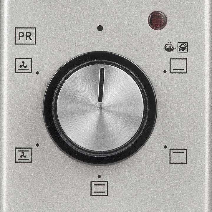 G3 Ferrari G10152 Rostò 37 Heissluftofen, 37 L, bis 300 °C, Doppelglas-Tür, Innenbeleuchtung, 1500 W