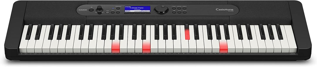 Casio LK-S450 CASIOTONE Top Leuchttastenkeyboard mit 61 anschlagdynamischen Tasten im Piano-Look mit