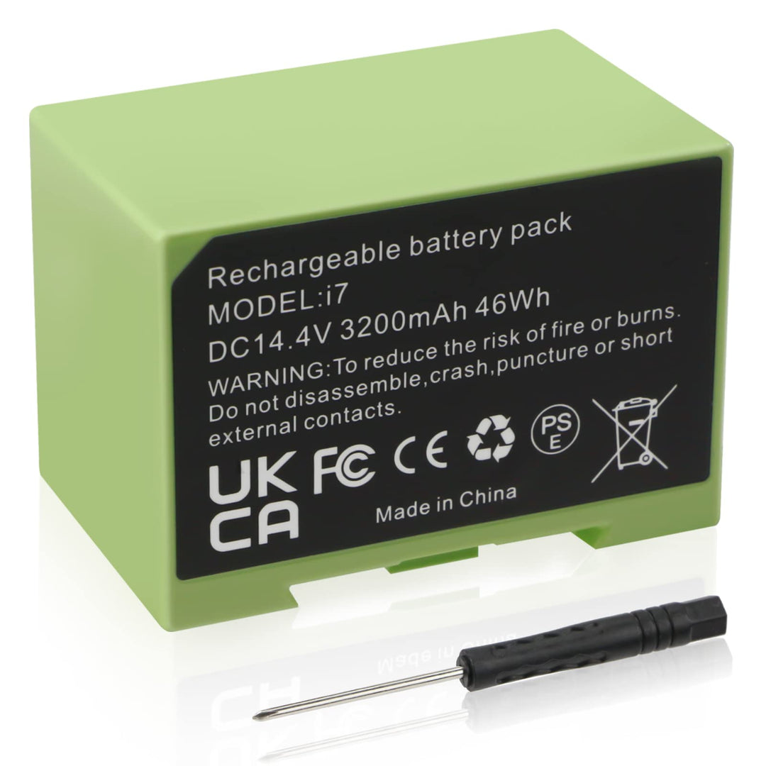 K KYUER ABL-D1 4624864 Vacuum Cleaner Akku Kompatibel mit iRobot Roomba E5 5134 5150 5158 E5154 E6 6