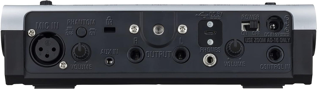 Zoom V3 Vocal Processor, 48V Phantomspannung für Kondensatormikrofone, USB 2.0 Audio-Interface für d