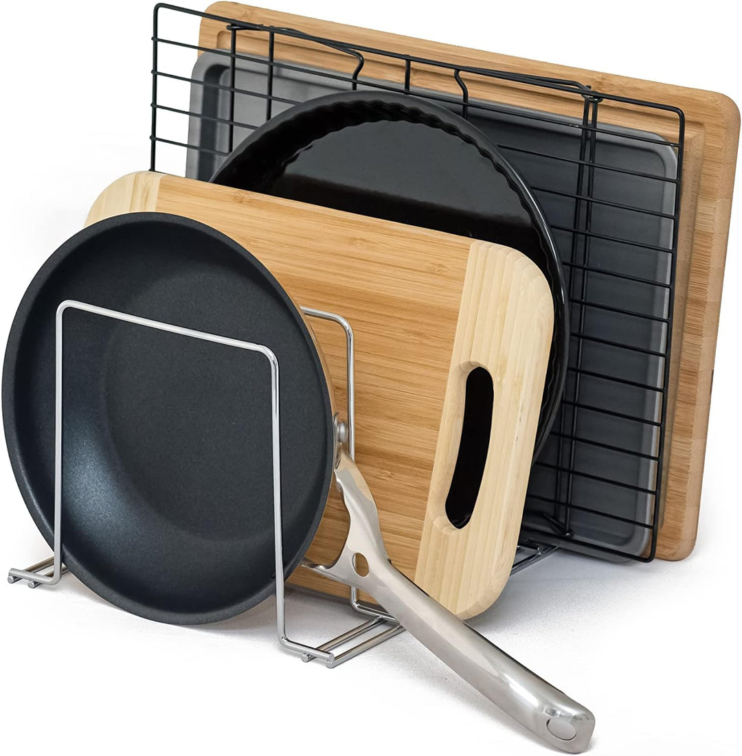 simplywire – Backblech- und Schneidebrett-Gestell – Pfannenaufbewahrung – Küchenschrank-Organizer –