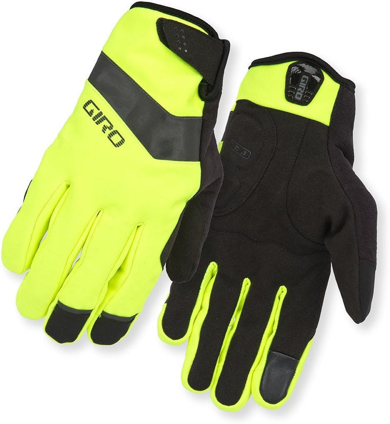 Giro Unisex – Erwachsene Wi Ambient Fahrradhandschuhe S highlight yellow/black, S highlight yellow/b