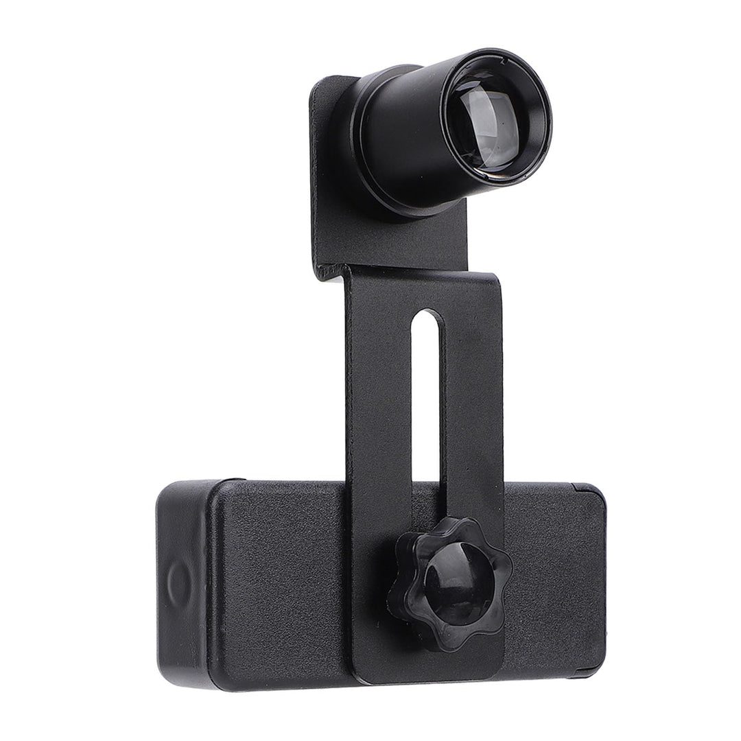 Mikroskop-Objektiv-Smartphone-Adapter, Mikroskop-Handy-Kamera-Adapter, Eingebautes 12,5-faches Mikro