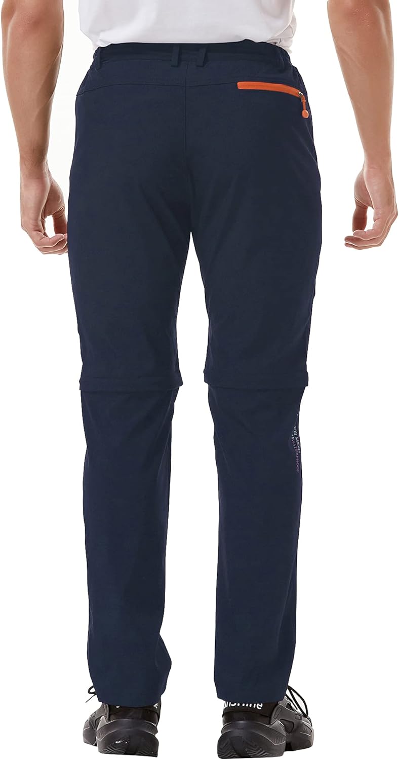 ZOEREA Wanderhose Herren Convertible Shorts Schnelltrocknend Outdoorhose Leichtgewicht Draussen Klet