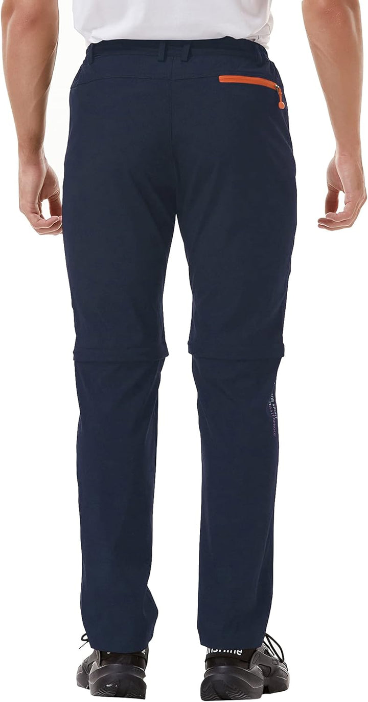 ZOEREA Wanderhose Herren Convertible Shorts Schnelltrocknend Outdoorhose Leichtgewicht Draussen Klet
