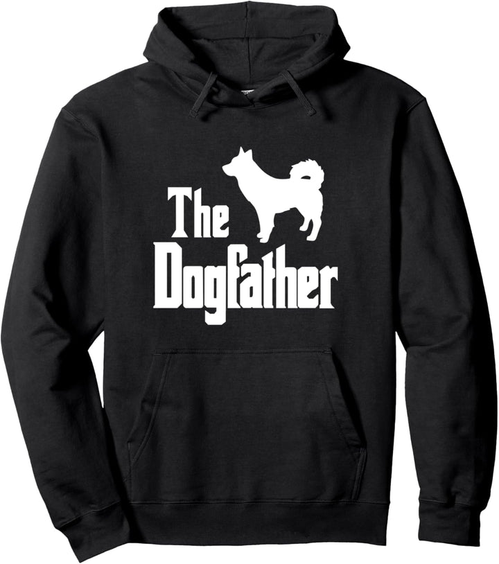 The Dogfather, Hund, Geschenk, lustiges Alaskan Klee Kai Pullover Hoodie