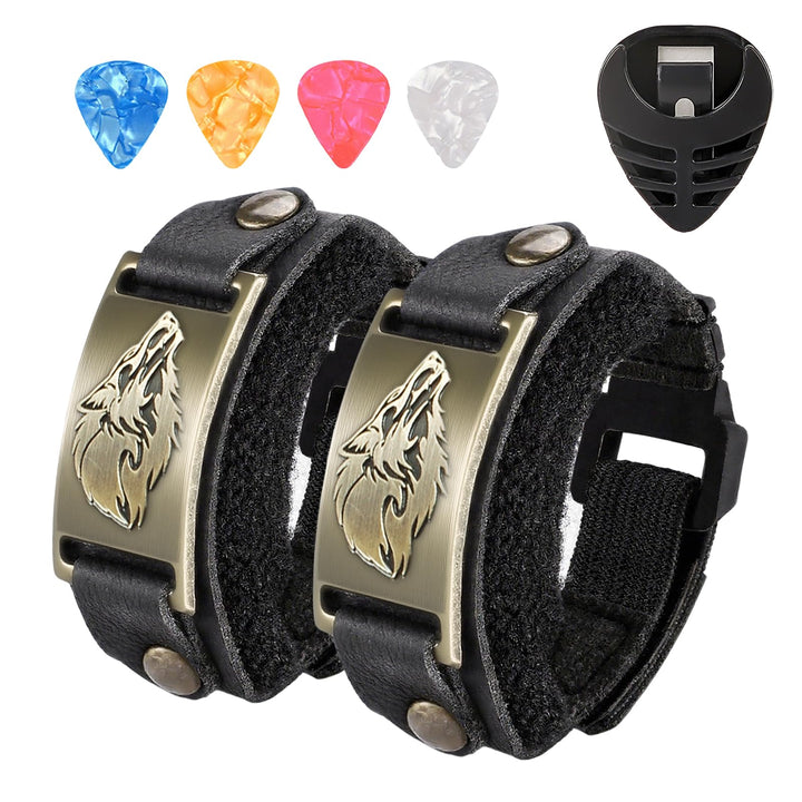 2 Stück Gitarrensaiten-Dämpfer, Griffbrett-Dämpfer, weiches Material, verstellbare Muting-Lösung für