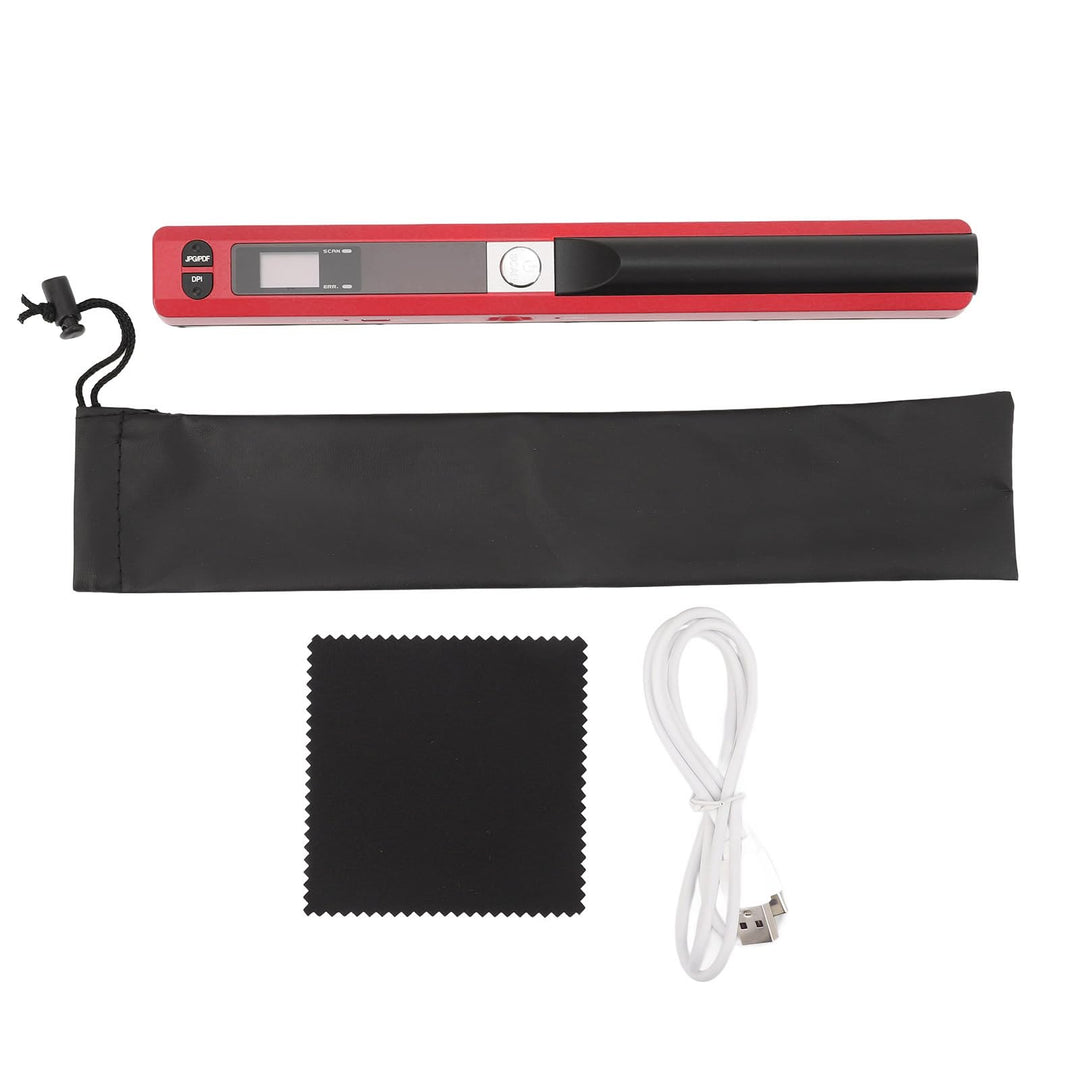 Handbildscanner, A4-Dokumente Handbildscanner 900 DPI Multifunktionaler Tragbarer Scanner Dokumenten