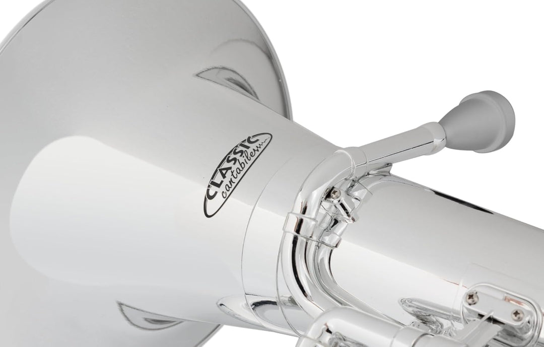 Classic Cantabile MardiBrass Kunststoff Bb-Euphonium - 4 Aluminium-Ventile - nur 2,2 kg leicht - ink