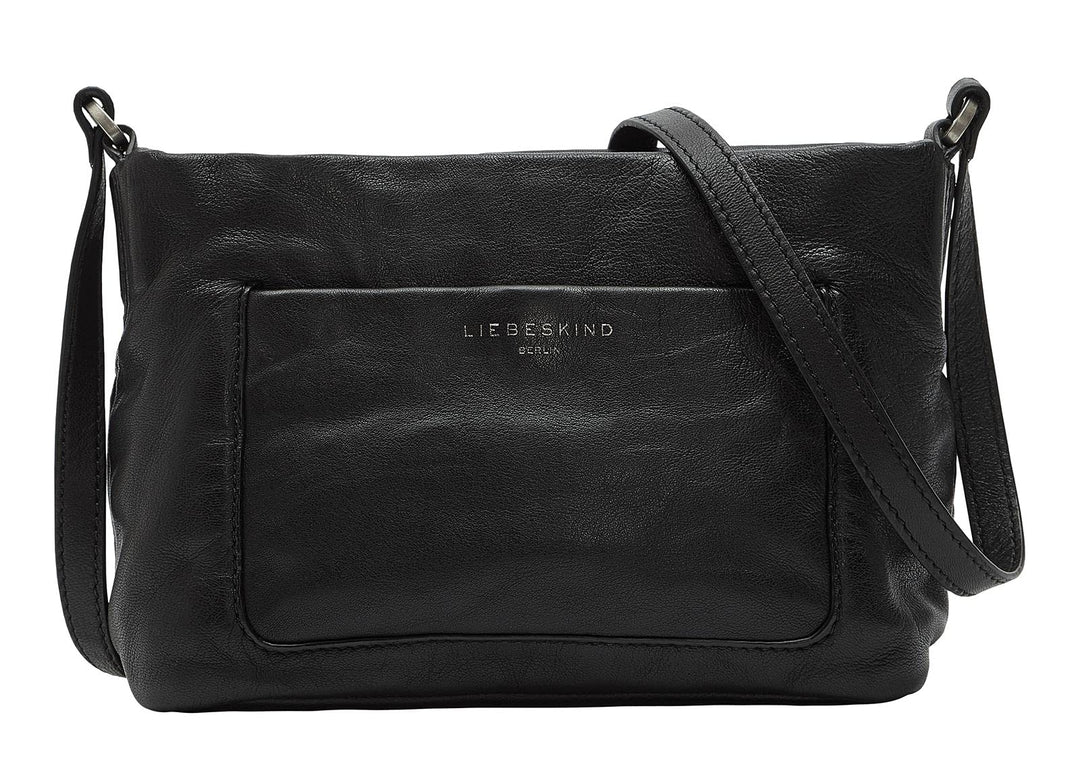 Liebeskind Damen Ira Crossbody Umhängetasche Schwarz, Schwarz